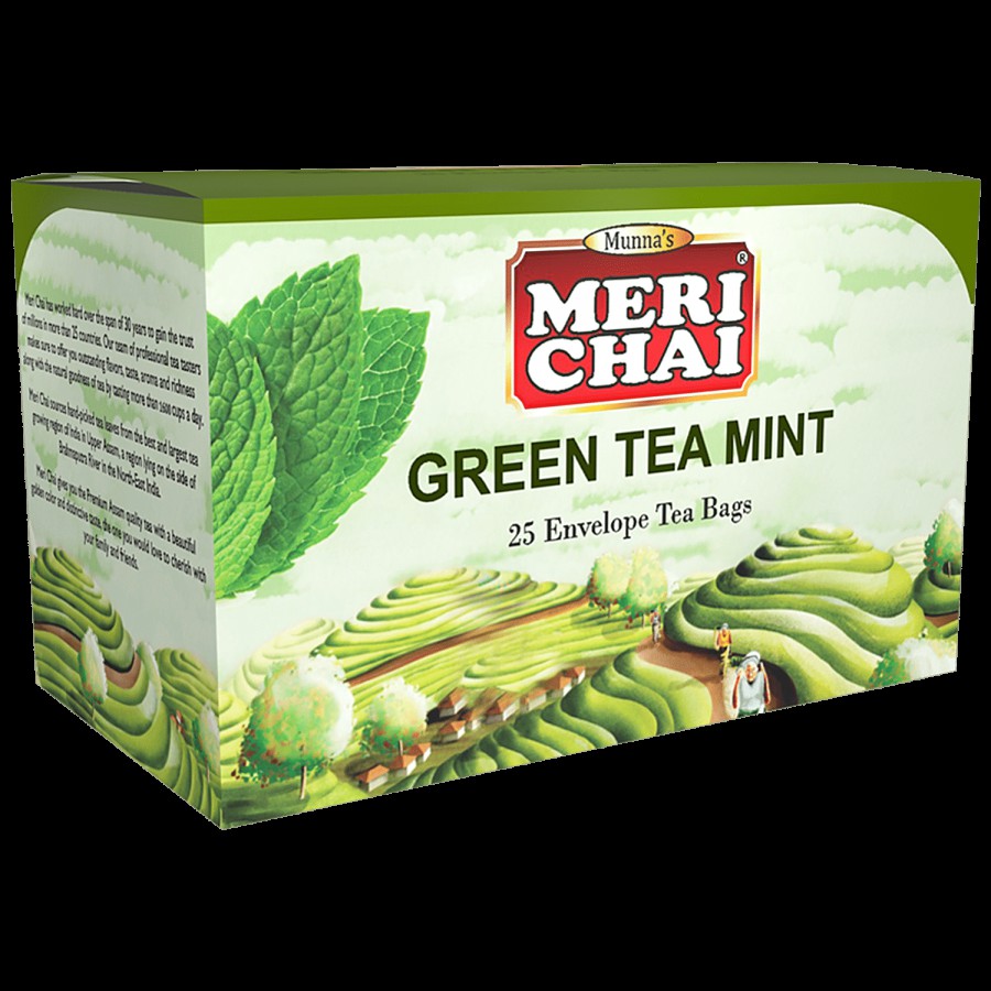 Meri Chai Green Tea - Mint