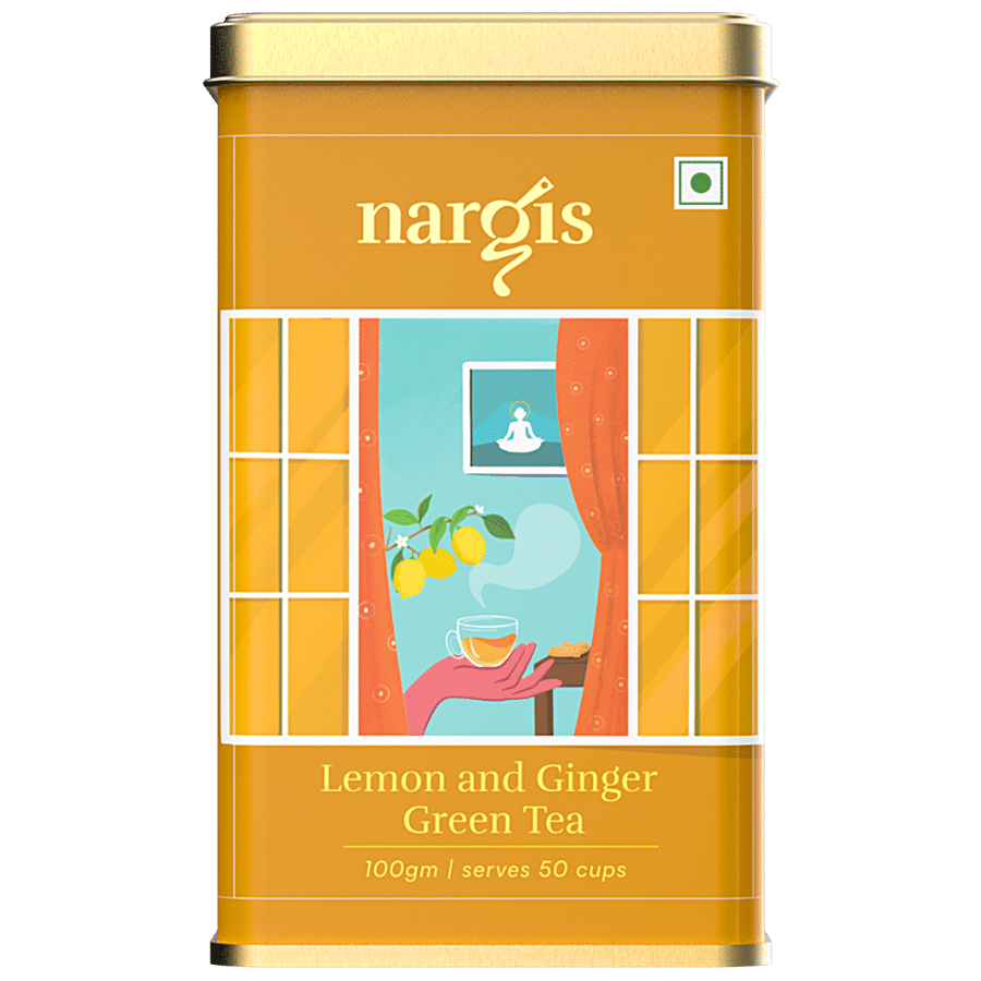 Nargis Lemon & Ginger Green Tea