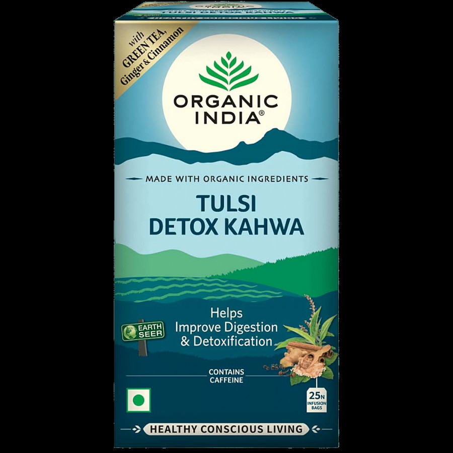 Organic India Tulsi Detox Kahwa Tea