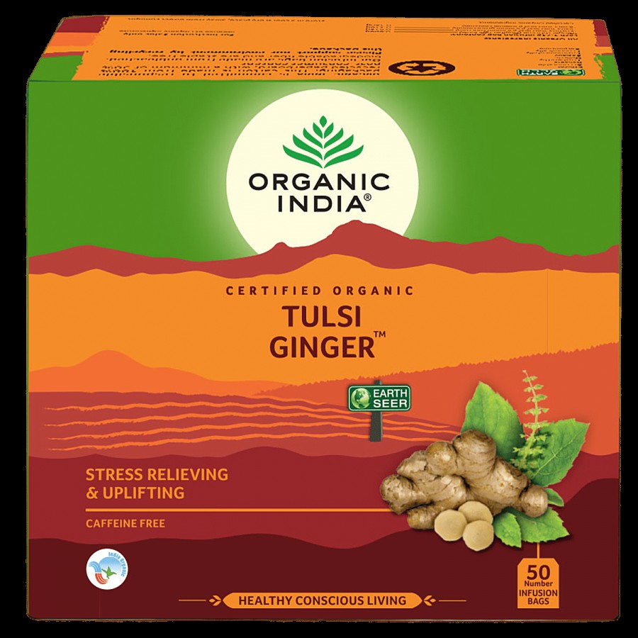 Organic India Tulsi Ginger Tea