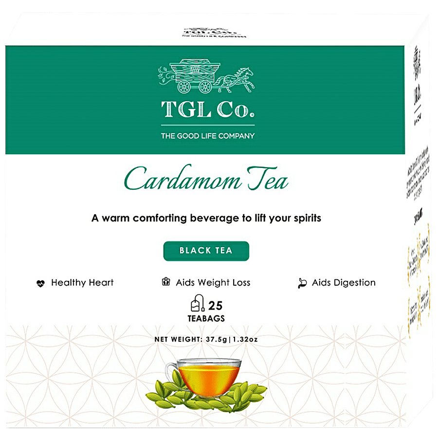 TGL Co. Cardamom - Black Tea Bags