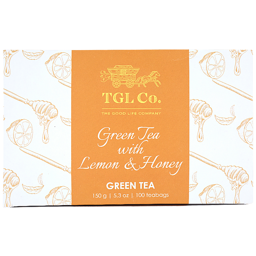 TGL Co. Lemon & Honey Green Tea Bags