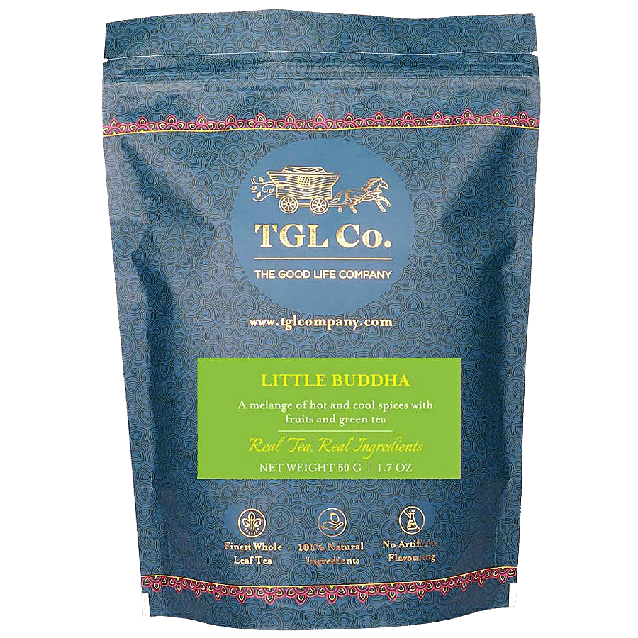 TGL Co. Little Buddha Fruit Green Tea Brew Iced Tea or Hot Tea