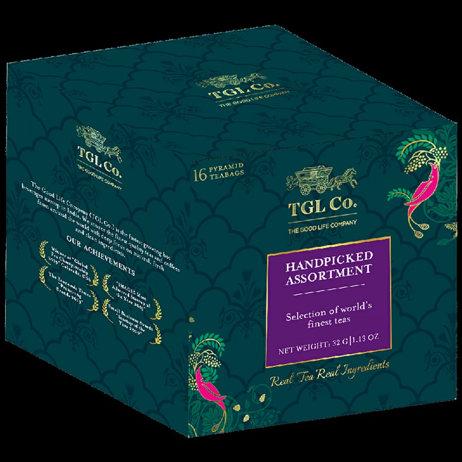 TGL Co. Assorted Tea Bags - Green Tea Sampler Box