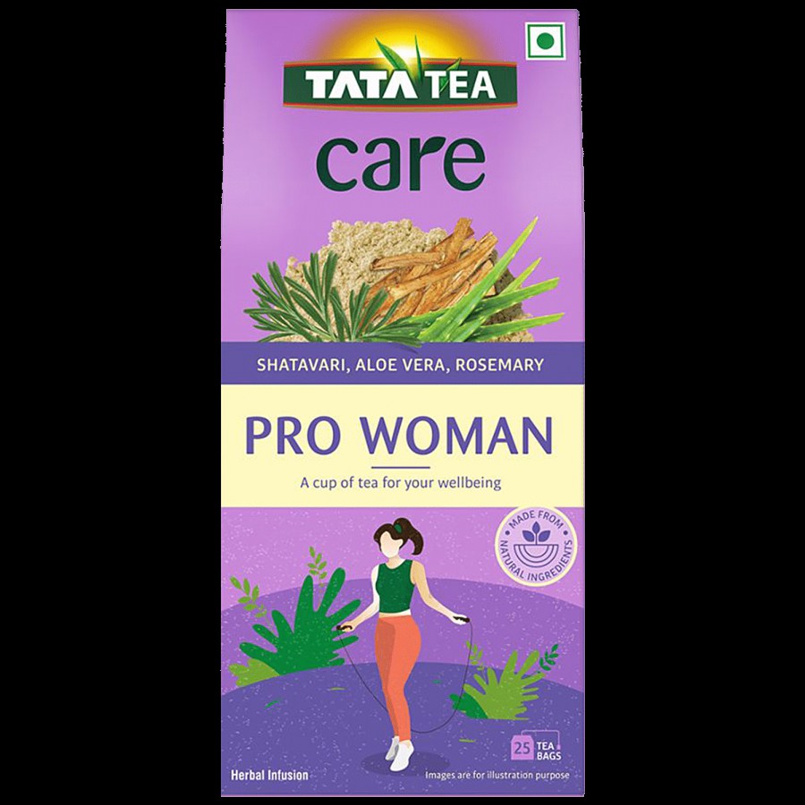 Tata Tea Care  Pro Woman Herbal Infusion Green Tea - With Shatavari