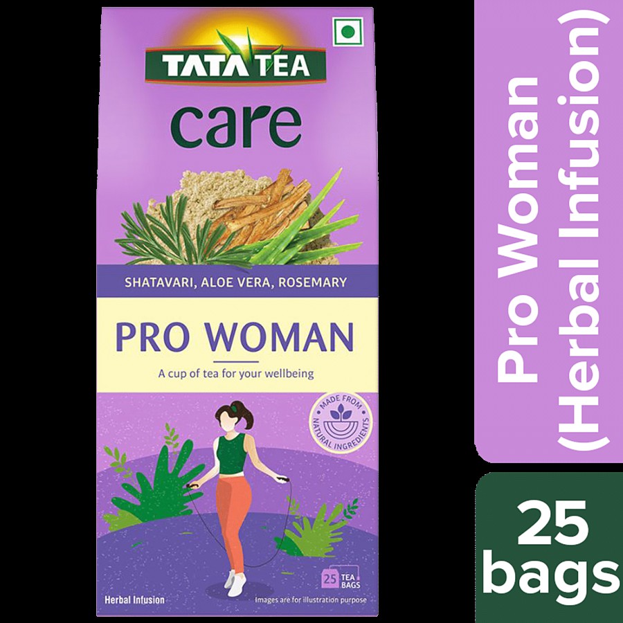 Tata Tea Care  Pro Woman Herbal Infusion Green Tea - With Shatavari