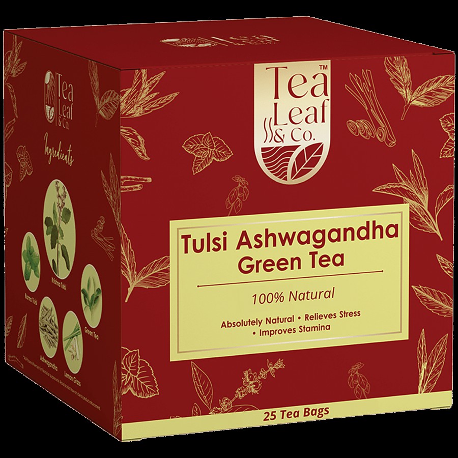 Tea Leaf & Co. Tulsi Ashwagandha Green Tea