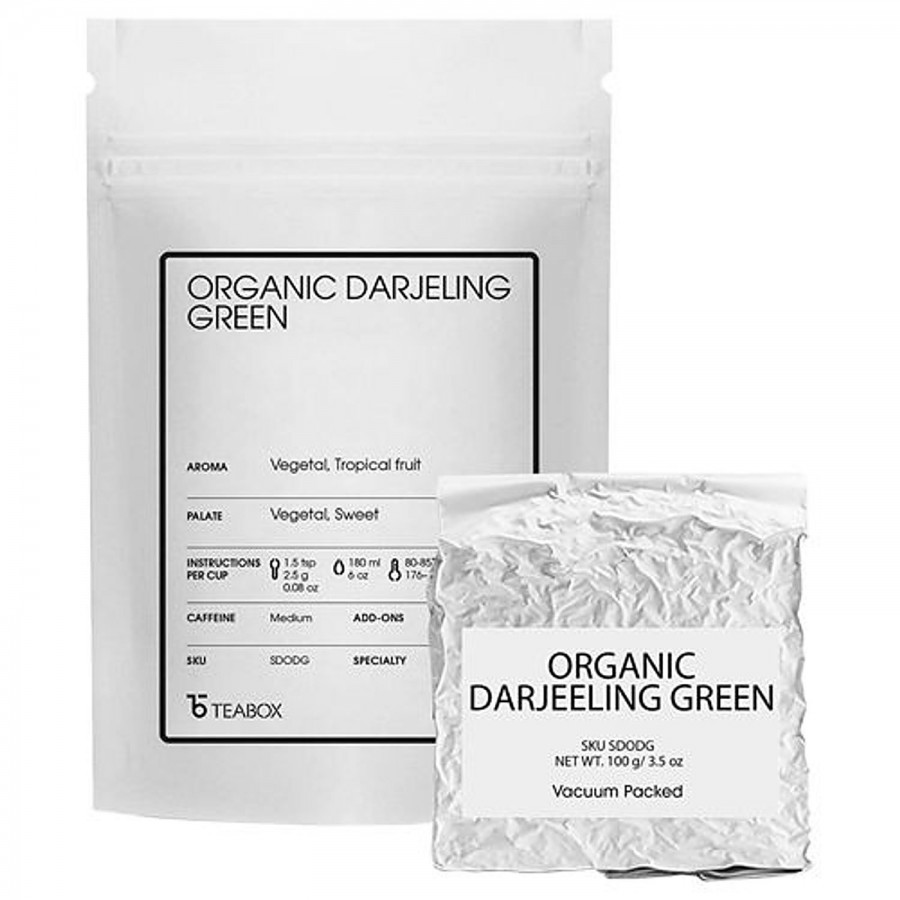 Teabox Darjeeling Organic Green Tea - USDA Certified