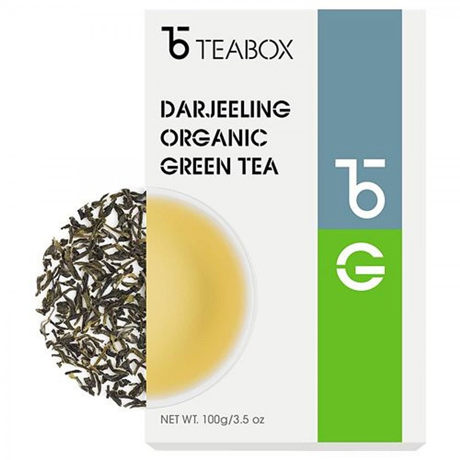 Teabox Darjeeling Organic Green Tea - USDA Certified