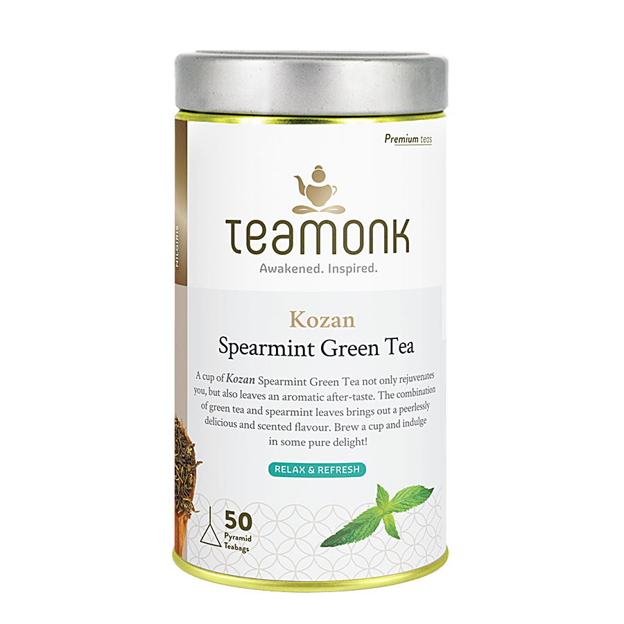 Teamonk Nilgiris Green Tea - Kozan Spearmint