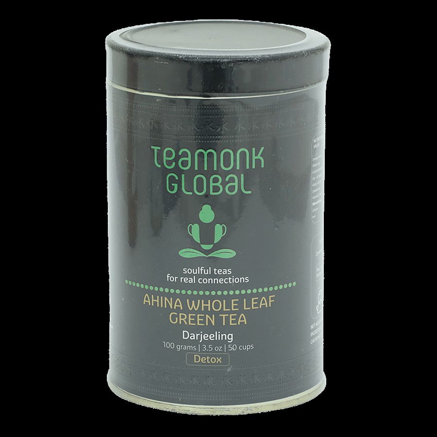 Teamonk Darjeeling Green Tea - Ahina Long Leaf