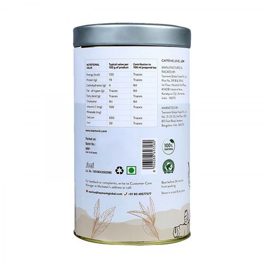 Teamonk Turmeric Green Tea - Provides Glowing Skin & Boosts Immunity