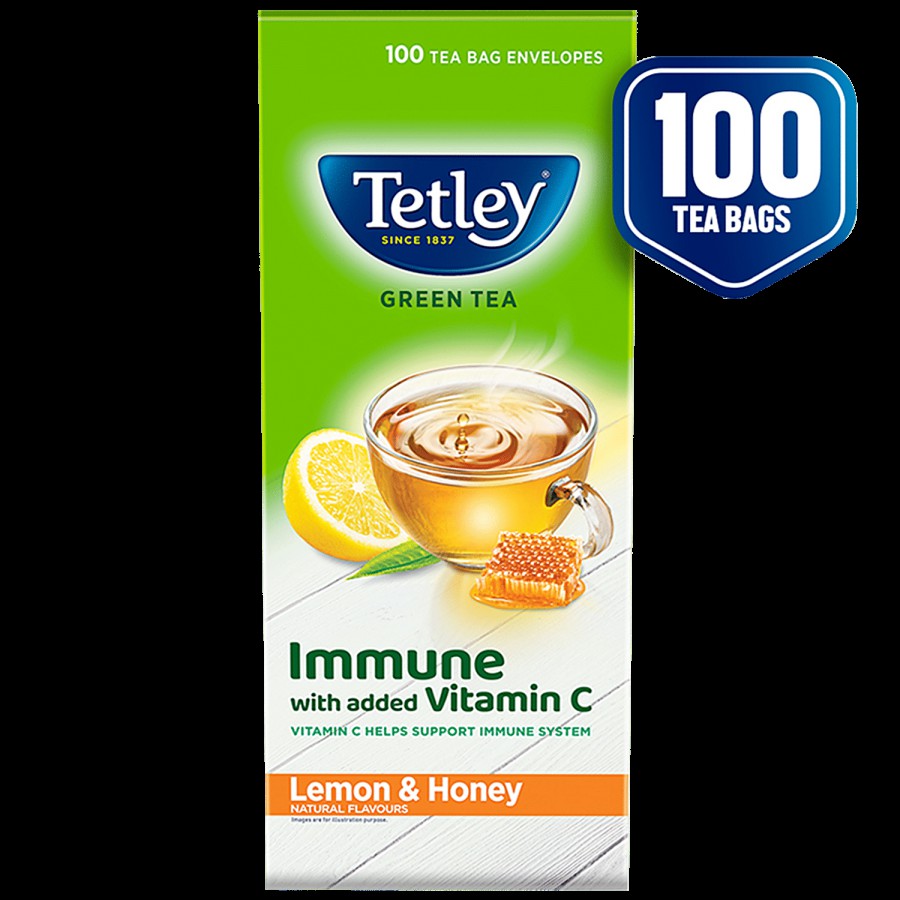 Tetley Green Tea - Lemon & Honey