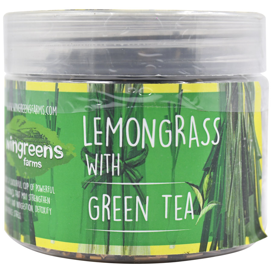 Wingreens Farms Lemongrass With Green Tea