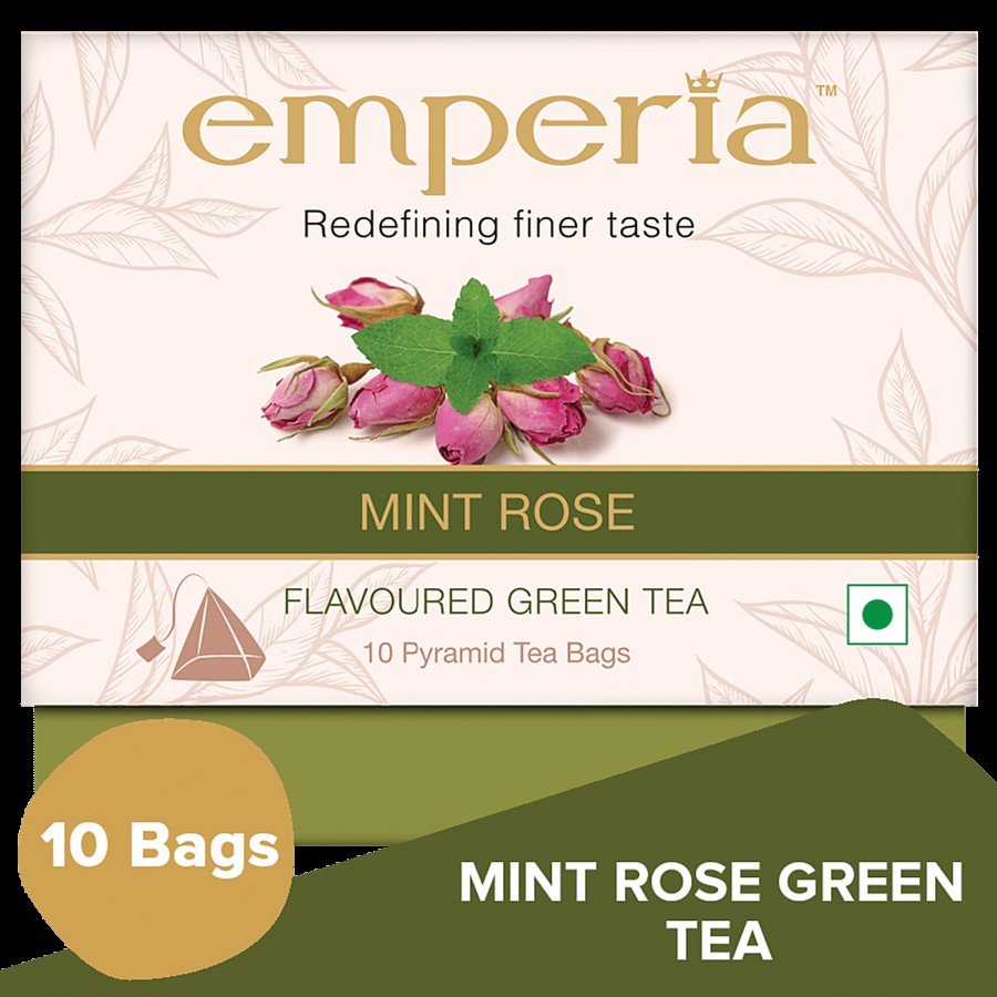 emperia Flavoured Green Tea - Mint Rose