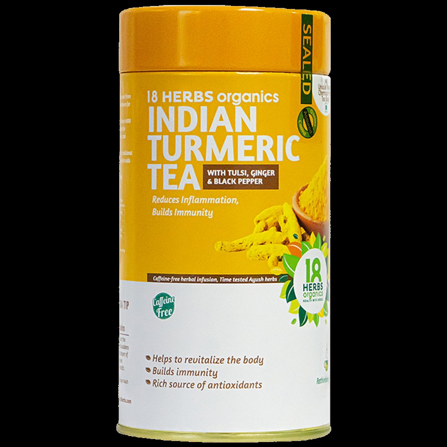 18 Herbs Organics Indian Turmeric Tea