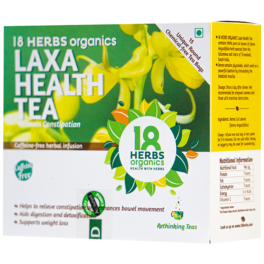 18 Herbs Organics Laxa Health Tea