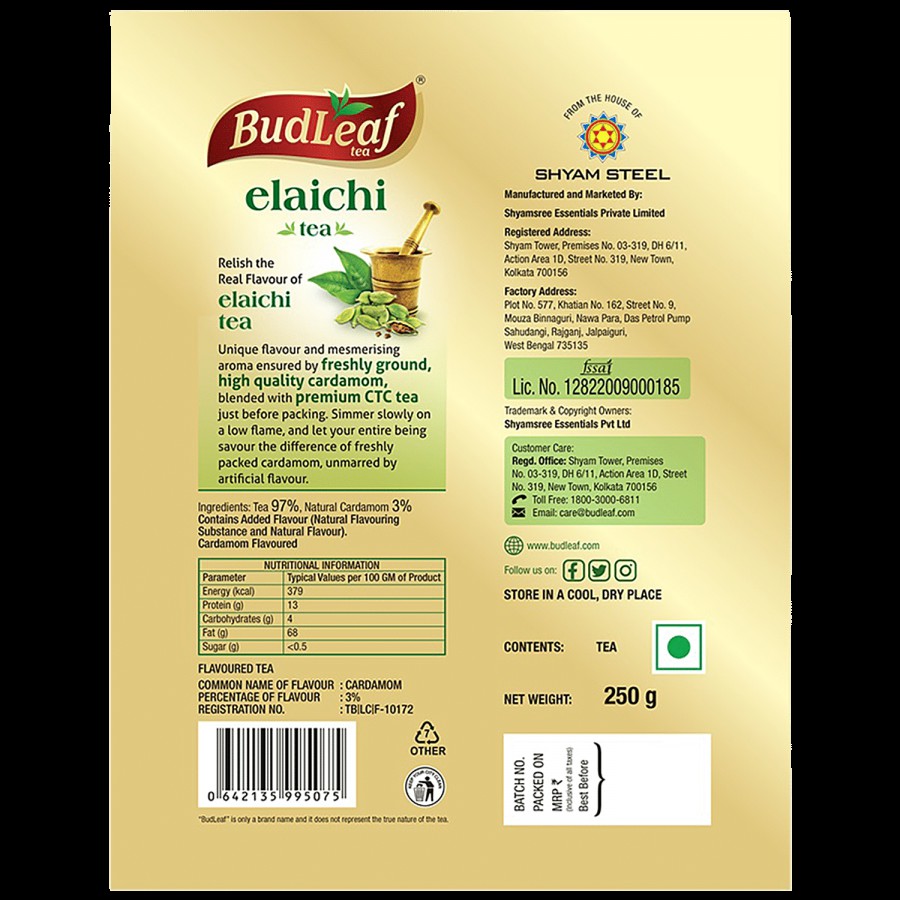 BudLeaf Elaichi Tea