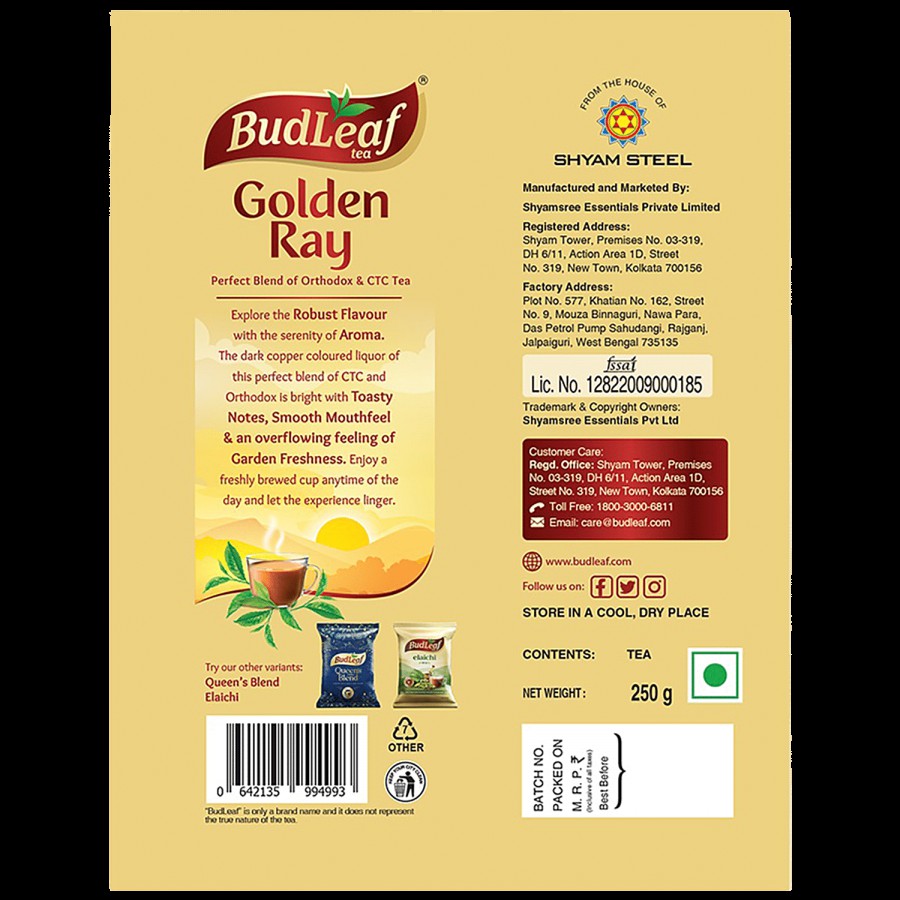 BudLeaf Golden Ray Tea