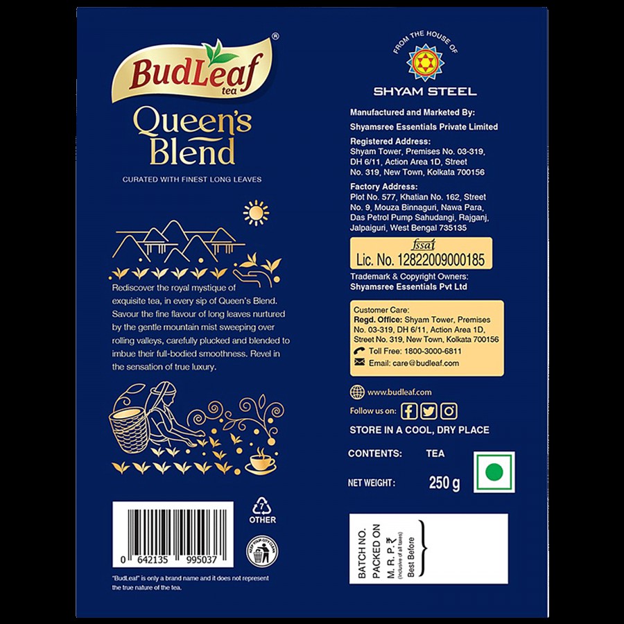 BudLeaf Queen's Blend Tea