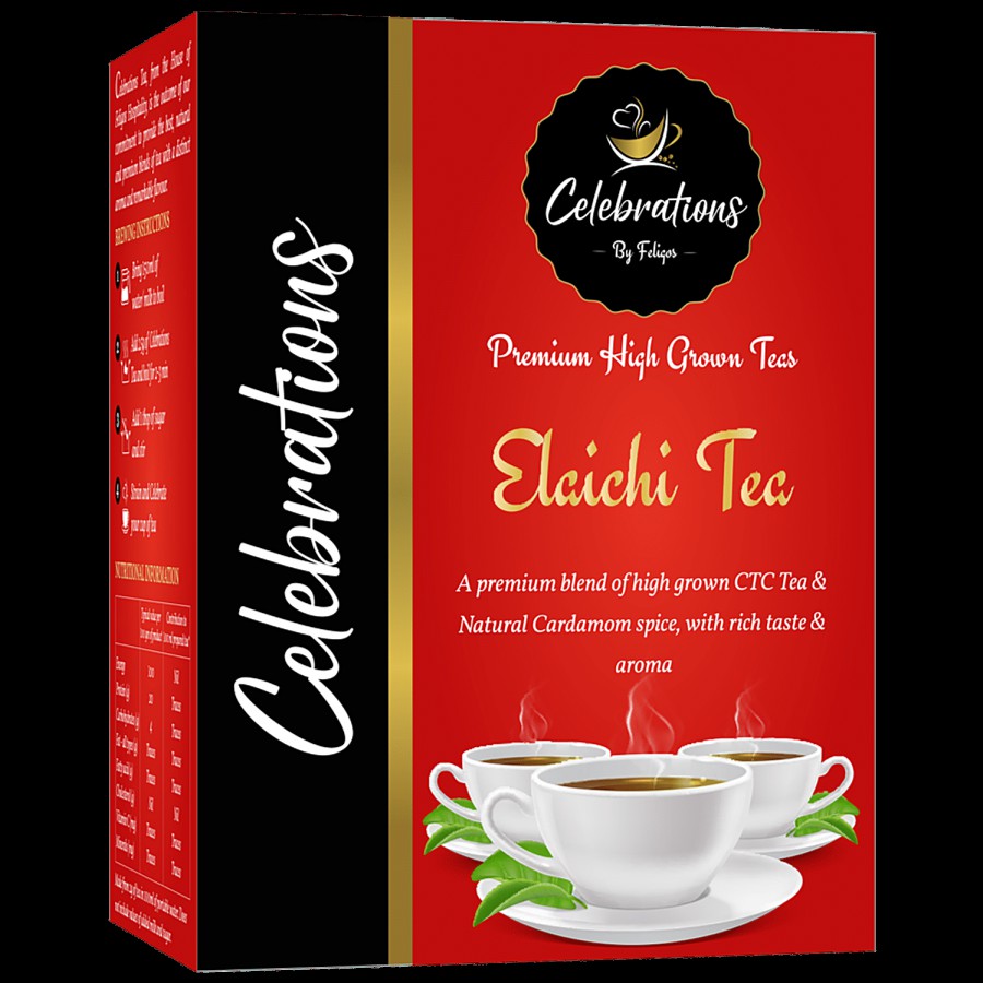 Celebrations Elaichi Tea - With Rich Taste & Aroma