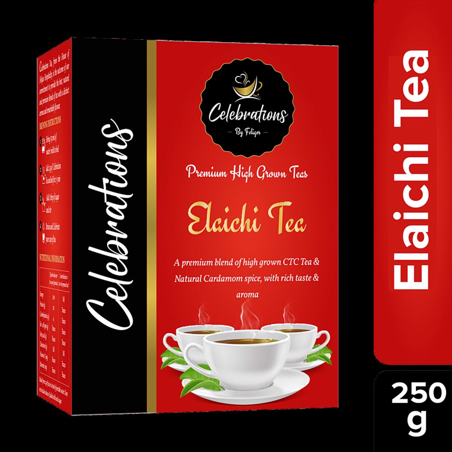 Celebrations Elaichi Tea - With Rich Taste & Aroma