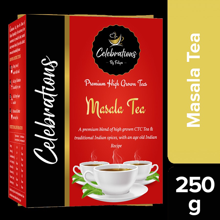 Celebrations Masala Tea - With Rich Taste & Aroma