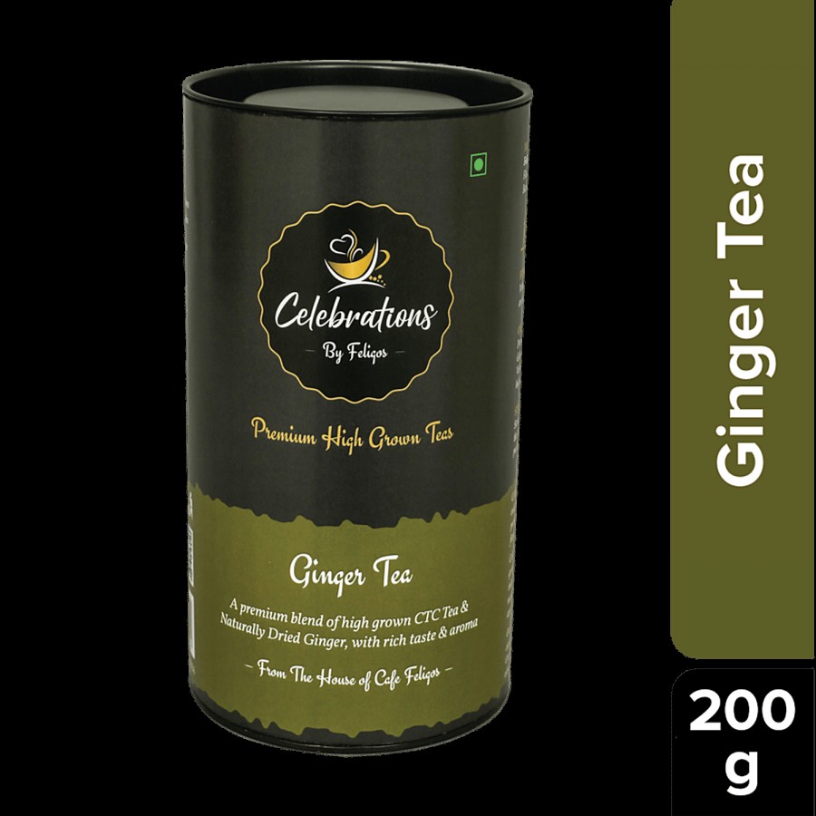 Celebrations Premium Ginger Tea - With Rich Taste & Aroma