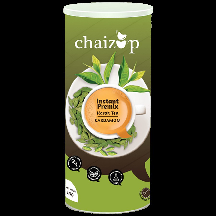 Chaizup Instant Premix Karak Cardamon Tea