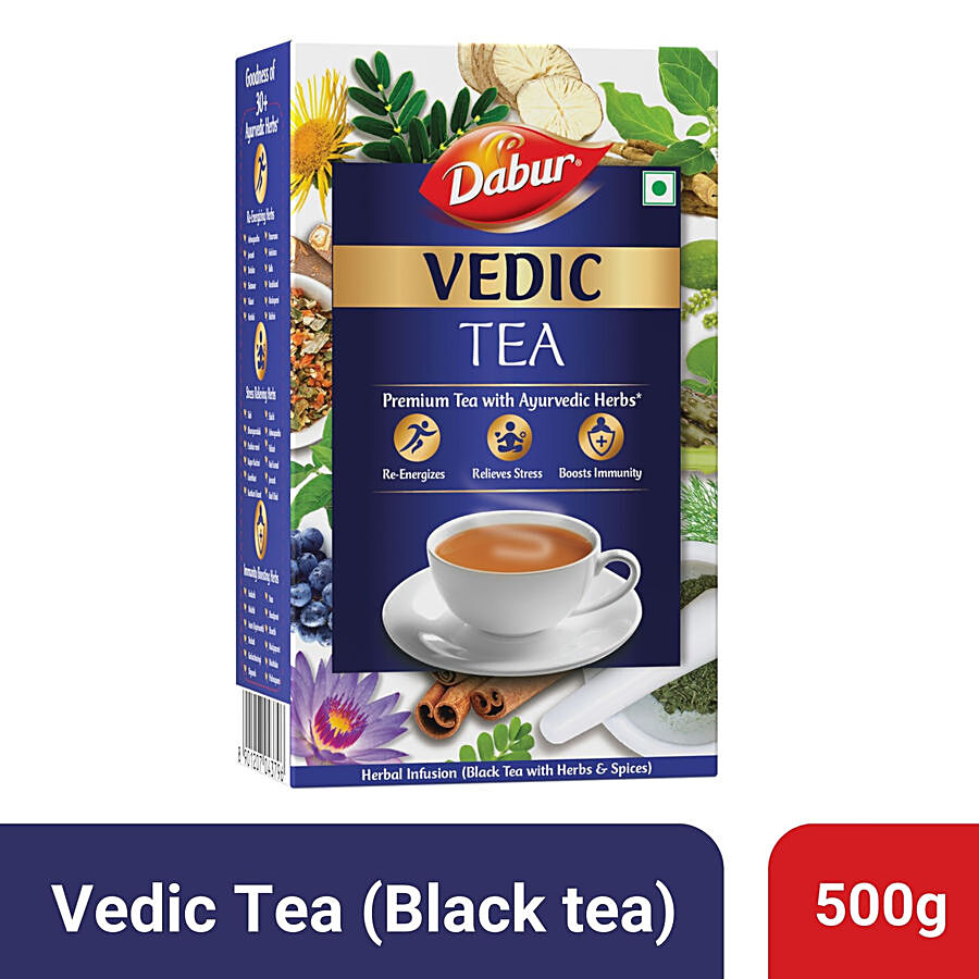 Dabur Vedic Black Tea | Handpicked From Assam