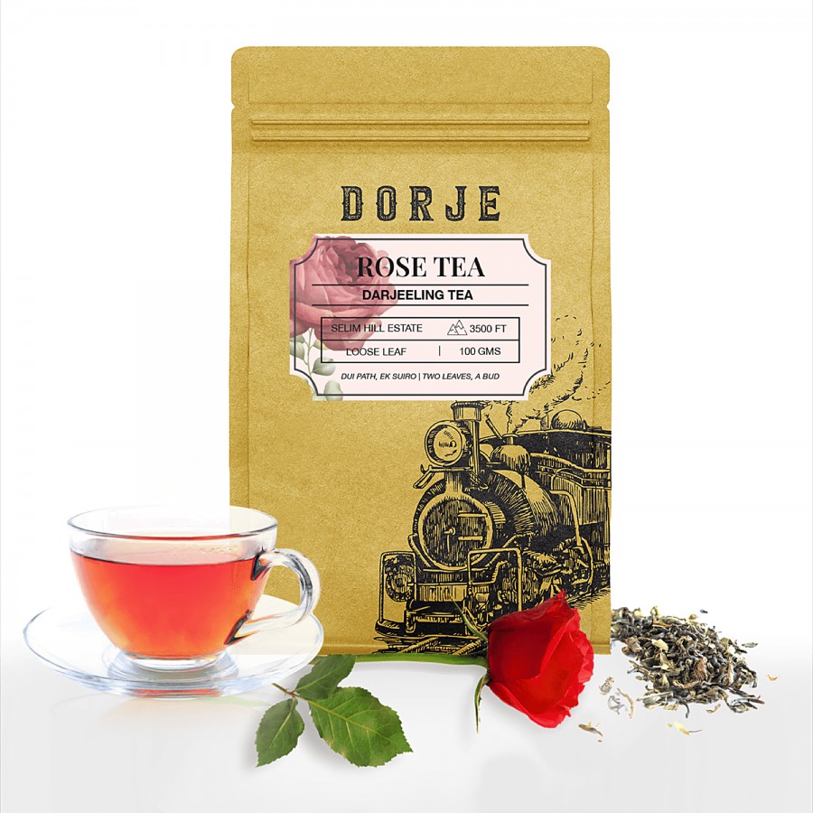 Dorje Rose Blend Tea - Wellness Herbal Teas