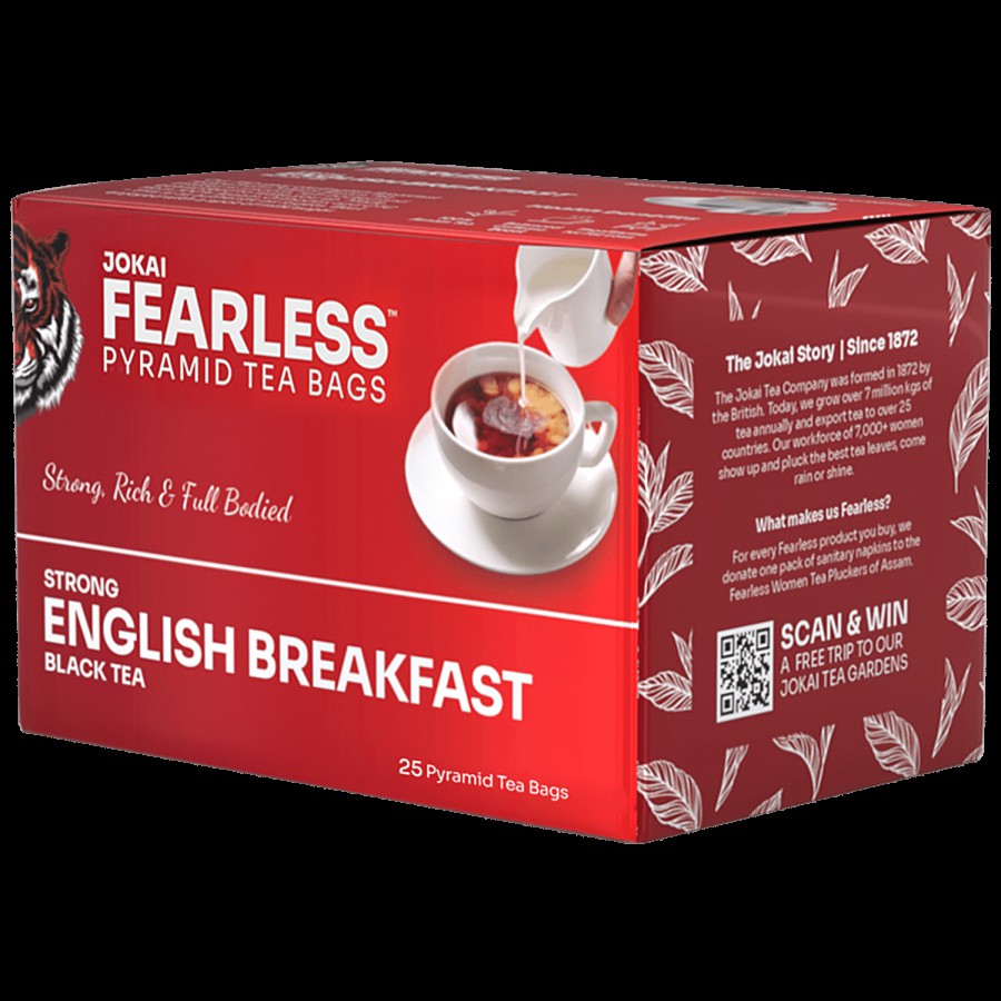 FEARLESS TEA English Breakfast Tea - Strong