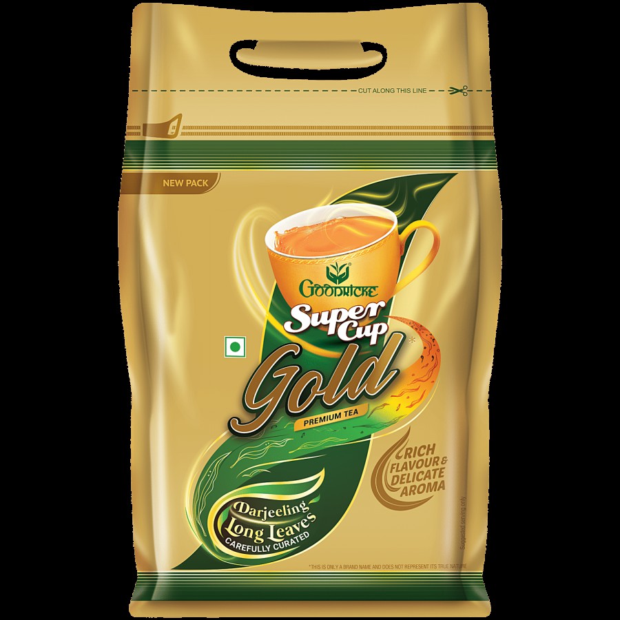 Goodricke Super Cup Gold Premium Tea - Blended With Darjeeling Long Leaves