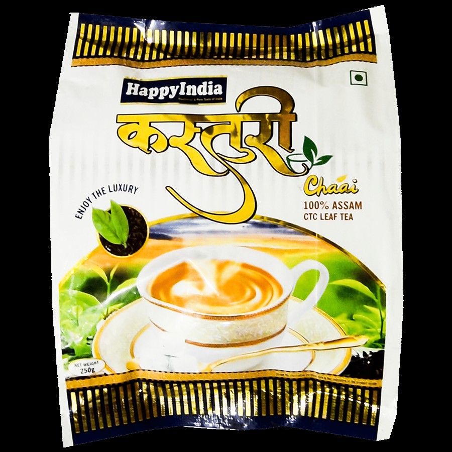 HAPPY INDIA Kasturi Luxurious - Assam CTC Tea