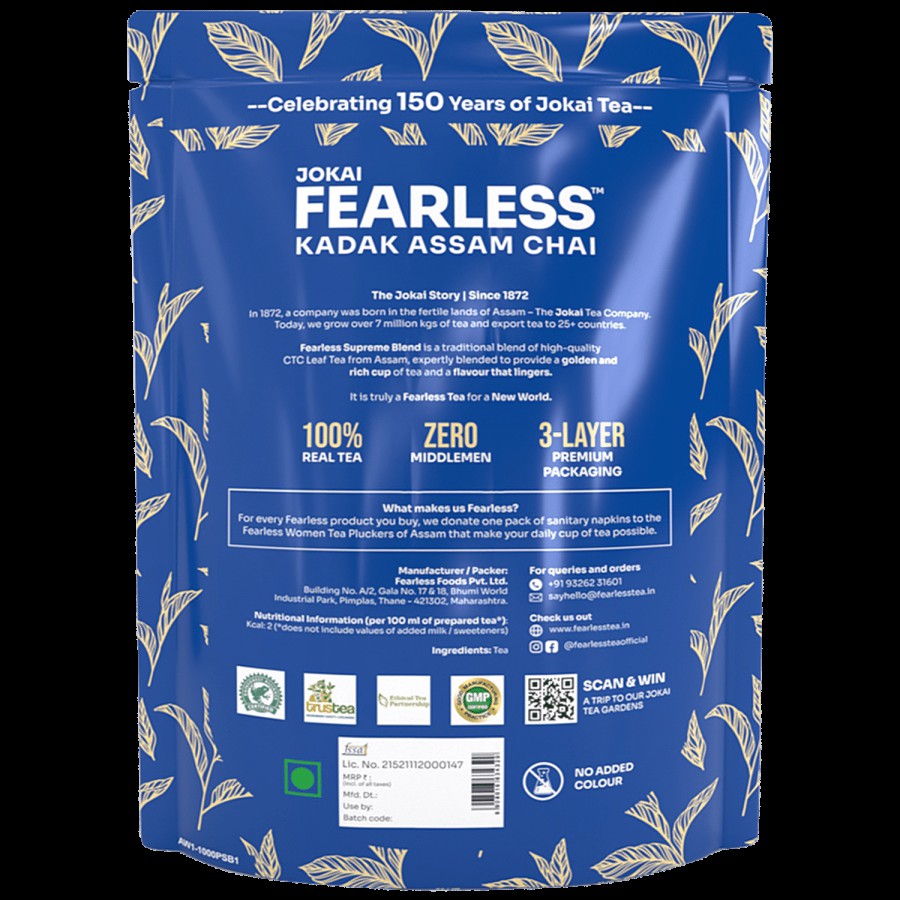 JOKAI  Fearless Kadak Assam Tea - Supreme Blend