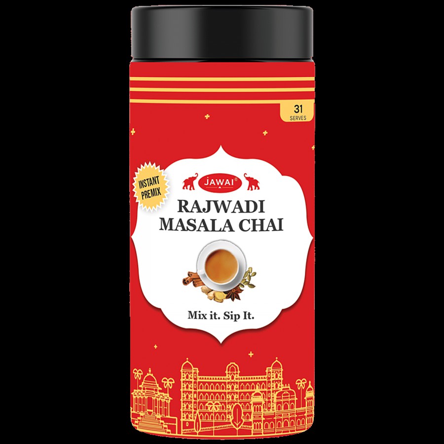 Jawai Instant Rajwadi Masala Chai Premix - Just Add Hot Water