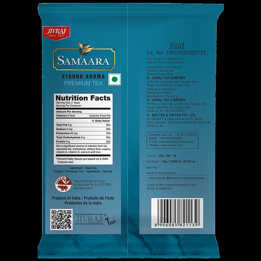 Jivraj Samaara Black Tea - Premium