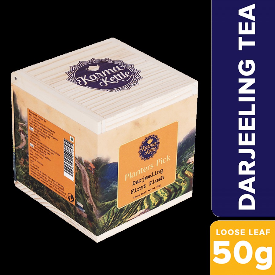 Karma Kettle Celebration Series Darjeeling First Flush Loose Leaf Tea