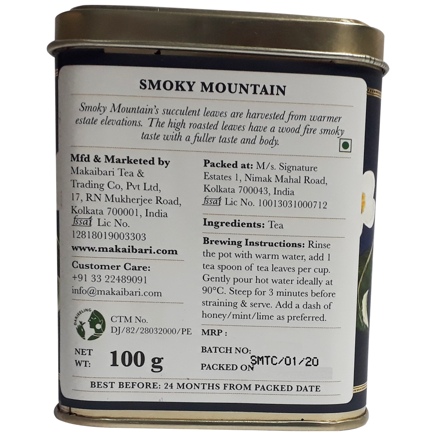 Makaibari Smoky Mountain Roasted Darjeeling Black Tea