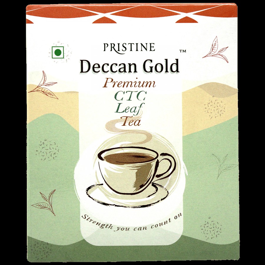 PRISTINE Deccan Gold Premium CTC Leaf Tea