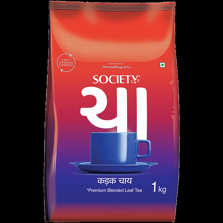 SOCIETY TEA Kadak Premium Blended Leaf Tea - Rich Aroma & Taste