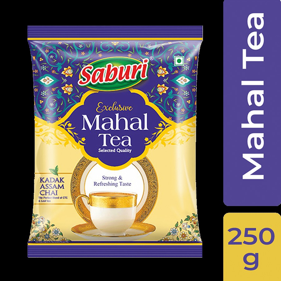 Saburi Exclusive Mahal Tea - Strong & Refreshing Taste