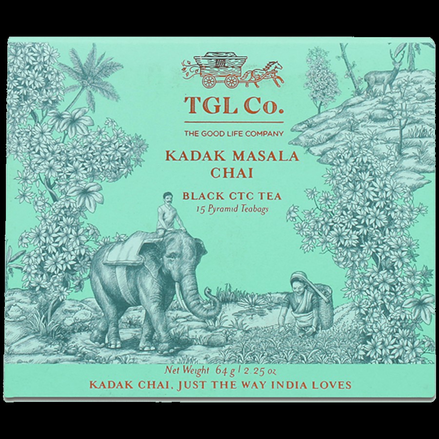 TGL Co. Kadak Masala Chai Tea Bag