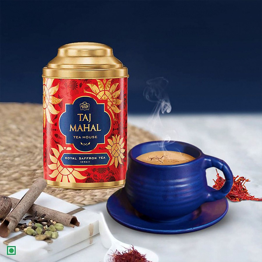 Taj Mahal Tea House Royal Saffron Tea Chai