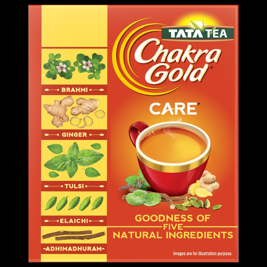 Tata Tea Chakra Gold Care Flavoured Tea - Brahmi