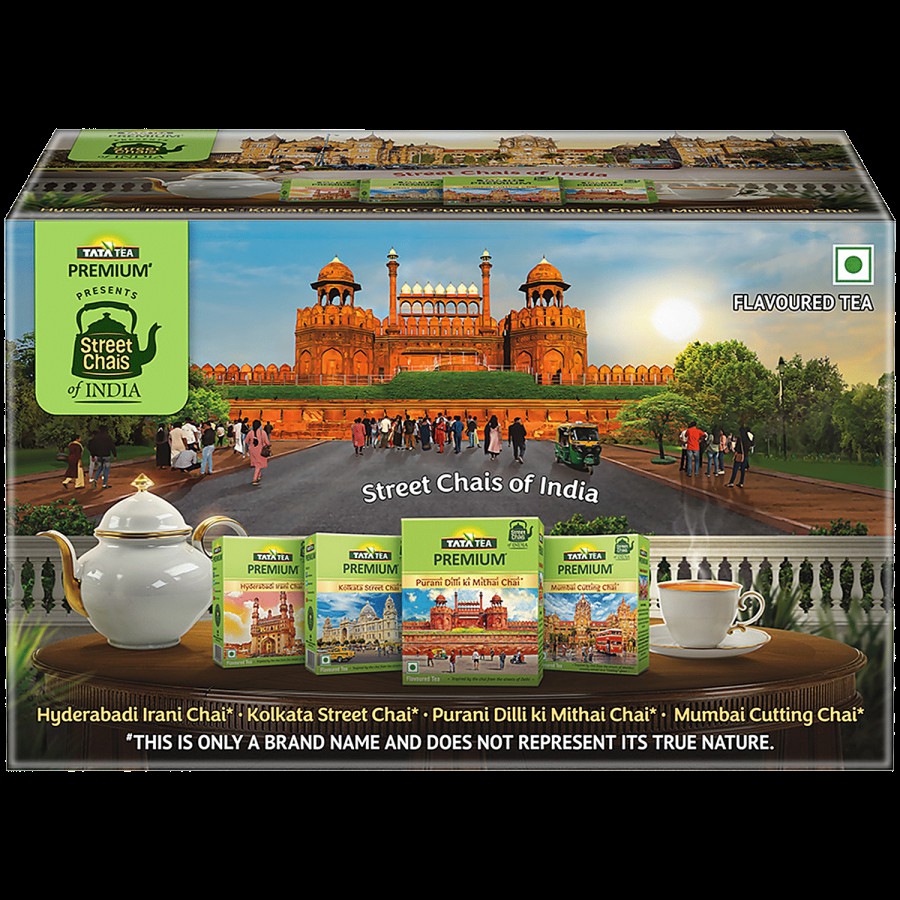 Tata Tea Premium Street Chais Of India - Assorted Flavours