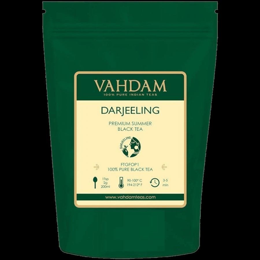 Vahdam Darjeeling Premium Summer Black Tea