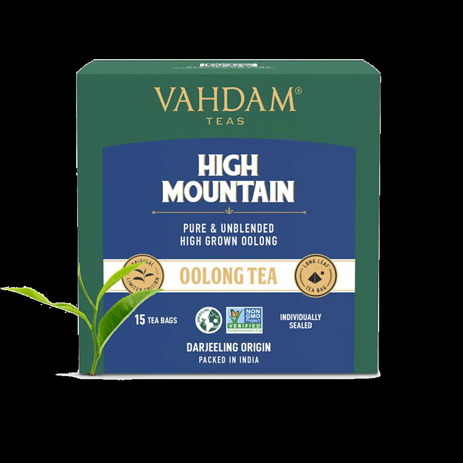 Vahdam High Mountain Long Leaf Oolong Tea