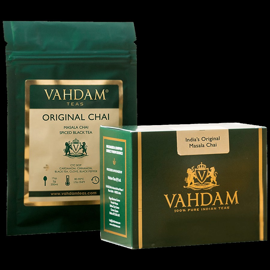 Vahdam Original Masala Spiced Black Tea