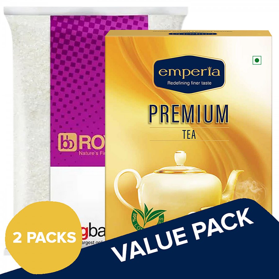 bb Combo Emperia Premium Tea extra Long Leaf 1kg + BB Royal Sugar 1 kg